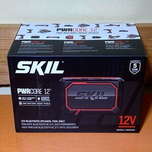 SKIL PWRCORE 12V Portable Bluetooth Speaker RO502601 Tool Only, NEW